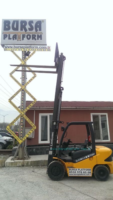 Forklift Kiralama & Sat�� - Liugong 3.5 Tonluk Tripleks